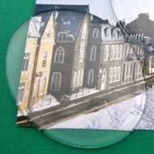 46x36mm Large Oval Clear Acrylic Lens Pro Grade Individually Wrapped - 10 Pieces