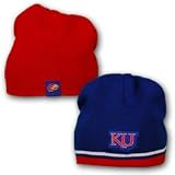 Kansas Jayhawks Knit Hats - One Fit Reversible