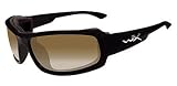 Wiley X Airborne Climate Control Sunglasses - Black Frame ~ Light Adj Brown Lens Wiley X Airborne Climate Control Sunglasses - Black Frame ~ Light Adj Brown Lens