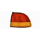 1996-1998 HONDA CIVIC SEDAN; LENS & HOUSING NEW REPLACEMENT TAIL LIGHT RIGHT HAND... by TYC