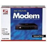 Zoom 2948-00-02 C External 56K/14.4K Dual Fax/Modem (PC/Mac)
