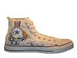 Converse Chuck Taylor Hi Hand Painted Vector