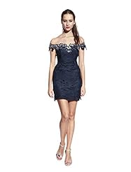 Sexy Polyester Cocktail Lace Slit Jeweled Off the Shoulder Sleeveless Bodycon Dress/Club Dress/Evening Dress/Party Dress 