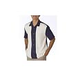 Cubavera Pieced Bedford Cord Camp Shirt