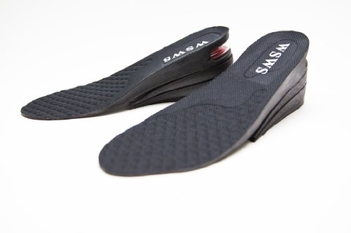 Wsws 4-layer height increase taller insole shoes pad ai…