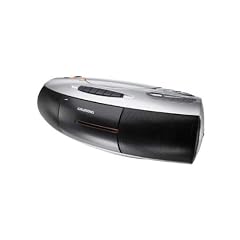 Grundig RRCD 1350 Stereo Radio-Rekorder (CD-/MP3-Player, Kassettendeck) silber/schwarz