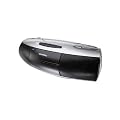 Grundig RRCD 1350 Stereo Radio-Rekorder (CD-/MP3-Player, Kassettendeck) silber/schwarz
