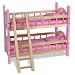 Dreamtime Baby: Doll Pink Bunk Beds