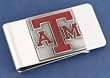 Texas A&M University Pewter Money Clip NCAA