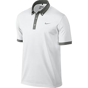 Nike Golf Ultra Polo 2.0 WHITE/MED BASE GREY/METALLIC SILVER M