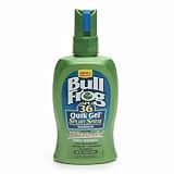 Bullfrog Quik Gel Sport Spray SPF 36 Sunblock with UV Extender - 4.7 oz.