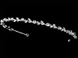 Wedding Tiara Bridal Headband with Colored Rhinestone 126