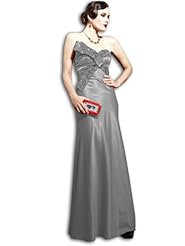 Sheath Beaded Asymmetric Fitted Chiffon Evening Dress/Prom Dress 