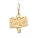 14K Gold For Sale Sign Charm Realtor Jewelry 16mm
