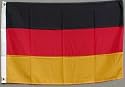 Fahne Flagge Deutschland 150 x 250 cm mit 2 &Ouml;sen