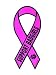 Support Badgirls Ribbon - Fun Magnetic Sticker Image