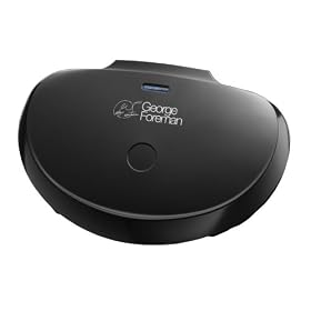 George Foreman 14532 GR1212 Entertaining Grill,grill with sloped grill design-cooks up to 10 portions