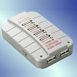 ANX USB2.0Ή ʃ|[gt4|[gUSBHUB Vo[ ASB-HBSL