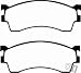 EBC Brakes UD893 Ultimax Disc Pad Set