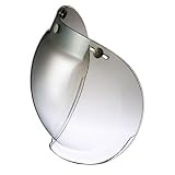 OGK ジェットヘルメット用 ワイドバブルシールド グラデーションフラッシュミラー スモークグラデーション  (WB-FSMG)