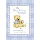 Sweet Bear Blue Baby Shower Party Keepsake by Party Express