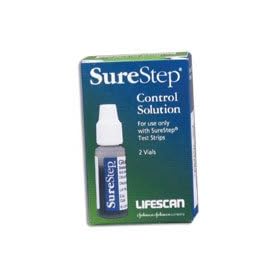 OneTouch SureStep Glucose Control Solution - 2 Vials