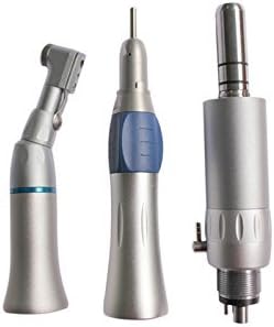 Healtek Low Speed Dental Handpiece Straight Head Contra Angle Air Motor Kit