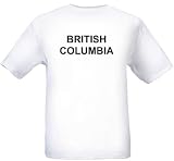 BRITISH COLUMBIA - State-series - Heather Grey or White T-shirt