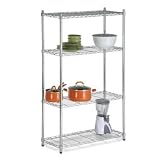Honey-Can-Do SHF-01456 4-Tier Closet Organizing Shelving Unit