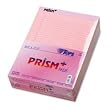 TOPS 63150 Prismt Plus Legal Rule Writing Pads, Letter, Pastel Pink, 50 sheets/pad, 12/pk