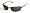 (006) MATTE BLACK w/ CRYSTAL GREEN lens