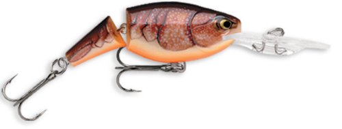 Rapala Jointed Shad Rap 04 Fishing lure, 1.5-Inch, Brown Crawdad
