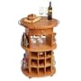 Totally Bamboo 20-3620 Cart Wine Rack