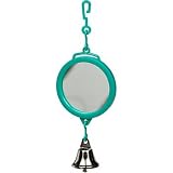 Avian Select Polly Pals Two-Sided Mirror with Bell Bird Toy
