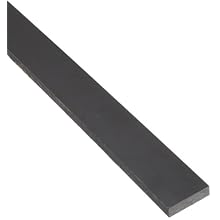 Wear Resistant Slippery Extruded Nylon 6/6 Rectangular Bar, Smooth, UL 94V2, Black