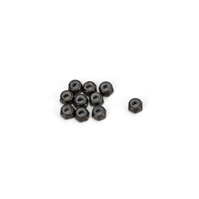 Axial M3 Thin Nylon Locking Hex Nut Black from Hex Nuts