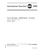 ISO 3669:1986, Vacuum technology -- Bakable flanges -- Dimensions