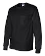 Ultra Cotton Long Sleeve T-Shirt with a Pocket