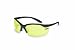 Stanley RST-61007 Vapor Sport Safety Glasses, Black Frame Amber Lens