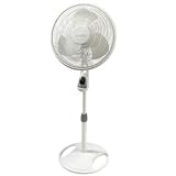Lasko 3-Speed 16″ Stand Fan with Remote