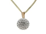 Evoke - Gold n Ice Damenpanzerkette 45cm mit Anhänger 333 Gelbgold 500340913L-45Z