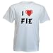Cotton T-Shirt With I Love Fie