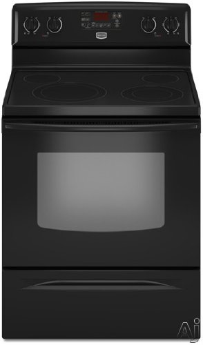 Maytag MER7775WB 30 Freestanding Electric Range - Black
