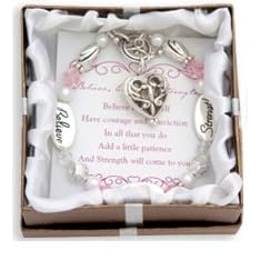 Believe Courage Strength Expressively Yours Bracelet