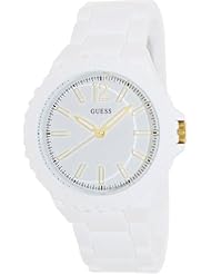 GUESS U0216L1 Womens White Feminine Sport Watch
