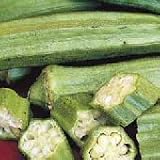 Clemson Spineless Okra - 50 Seeds - BONUS PACK ! - B001JOV1UO