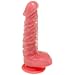 California Exotics Crystal Cote Dildo, Pink, 7 Inches