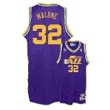NBA Men's Utah Jazz Karl Malone Retired Player Swingman Jersey (Purple, XX-Large)