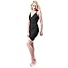 Meilun® Women's Rayon Thick Stretch V-neck Bandage Bodycon Dress