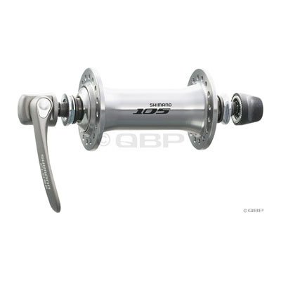 Buy Shimano 105 5700 Front 36h Hub, QR, Silver Best Price.